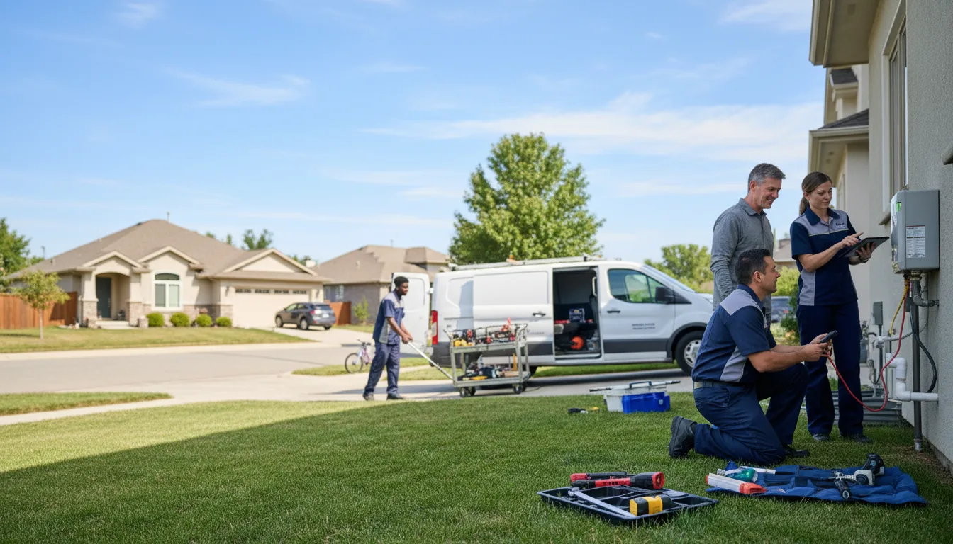 Tankless water heater service in Coleman, MI